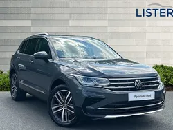 Dolphin grey Used 2021 VW Tiguan Elegance SUV | £24,990 (Fair price)