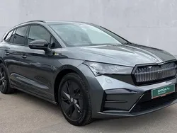 Grey Used 2024 Skoda Enyaq iV vRS SUV | £35,132 (Good price)