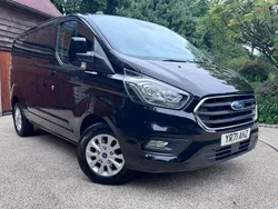 Black Used 2021 Ford Transit Custom Limited Van | £17,495 (Good price)