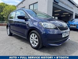 Blue Used 2018 Skoda Citigo SE Hatchback | £7,995 (Fair price)