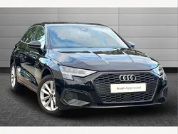 Brilliant black Used 2022 Audi A3 Hatchback | £16,795 (Fair price)