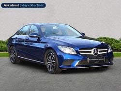 Blue Used 2019 Mercedes C200 SE Sedan | £16,041 (Good price)