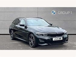 Black Used 2021 BMW 330 M Sport Estate | £27,995 (A bit pricey)
