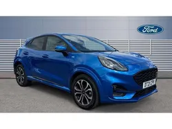 Blue Used 2021 Ford Puma ST-Line Coupe | £14,742 (Good price)