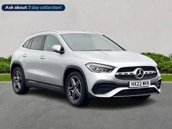 Silver Used 2022 Mercedes GLA200 AMG Line Premium SUV | £27,799 (Fair price)