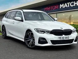 White Used 2020 BMW 320e M Sport Estate | £19,500 (Super price)
