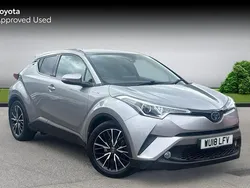 Silver Used 2017 Toyota C-HR SUV | £14,255 (Fair price)