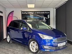 Blue Used 2017 Ford Grand C-Max Titanium X MPV | £6,490 (Fair price)
