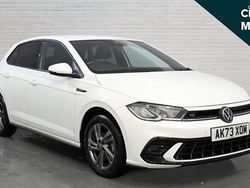White Used 2023 VW Polo R-line Hatchback | £17,489 (Fair price)