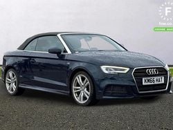 Blue Used 2017 Audi A3 Cabriolet S-Line Cabriolet | £15,199 (Fair price)
