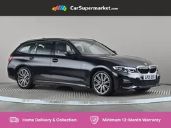 Black Used 2021 BMW 330e M Sport Estate | £19,697 (Good price)