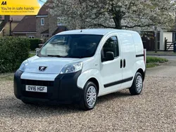 White Used 2016 Peugeot Bipper S MPV | £3,999