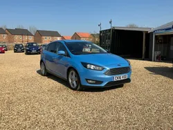 Blue Used 2016 Ford Focus Zetec Hatchback | £5,795 (Fair price)
