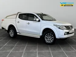 White Used 2018 Mitsubishi L200 Pickup | £9,795 (Good price)