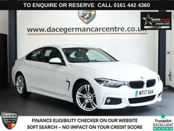 White Used 2017 BMW 420 M Sport Coupe | £12,890 (Fair price)