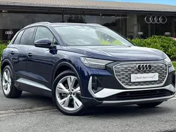 Blue Used 2024 Audi Q4 e-tron S-Line SUV | £33,495 (Super price)