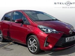 Red Used 2019 Toyota Yaris Hatchback | £9,924 (Fair price)