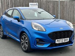 Blue Used 2022 Ford Puma Gen-E ST-Line Hatchback | £16,750 (Fair price)