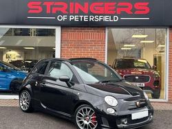 Black Used 2016 Abarth 595 Competizione Cabriolet | £10,750