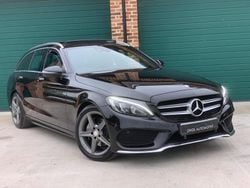 Black Used 2015 Mercedes C220 AMG Line Premium Plus Estate | £12,495 (Expensive)