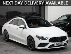 White Used 2021 Mercedes CLA180 AMG Line Premium Plus Sedan | £26,000 (A bit pricey)