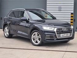 Blue Used 2017 Audi Q5 S-Line SUV | £16,495 (Fair price)