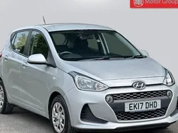 Silver Used 2017 Hyundai i10 SE Hatchback | £5,295 (Fair price)
