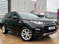 Black Used 2016 Land Rover Discovery Sport HSE SUV | £9,800 (Fair price)