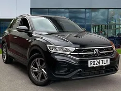 Black Used 2024 VW T-Roc R-line SUV | £28,126 (Fair price)