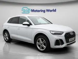 White Used 2021 Audi Q5 S-Line SUV | £30,000 (Fair price)