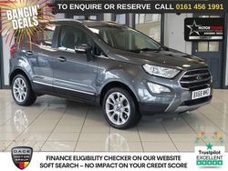 Grey Used 2018 Ford Ecosport Titanium SUV | £11,970 (Fair price)