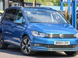 Blue Used 2020 VW Touran R-line MPV | £17,491 (Fair price)