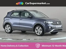 Grey Used 2022 VW T-Cross SE SUV | £14,197 (Fair price)