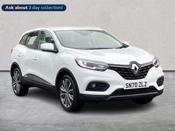 White Used 2021 Renault Kadjar Iconic SUV | £12,895 (Fair price)