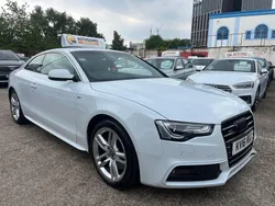 White Used 2016 Audi A5 S-Line Coupe | £9,990