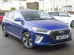 Blue Used 2021 Hyundai Ioniq Premium SE Sedan | £17,995 (A bit pricey)