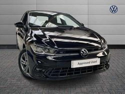 Black Used 2024 VW Polo R-line Hatchback | £21,189 (Fair price)