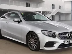 Silver Used 2019 Mercedes E300 AMG line Coupe | £23,499 (Fair price)