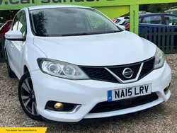 White Used 2015 Nissan Pulsar N-TEC Hatchback | £4,225 (Fair price)