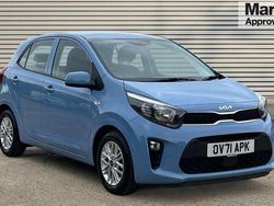Blue Used 2021 Kia Picanto 2 Hatchback | £8,990 (Fair price)