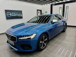 Blue Used 2017 Volvo S90 R-Design Sedan | £11,250 (Fair price)