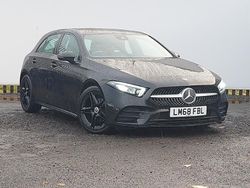 Black Used 2018 Mercedes A200 AMG line Hatchback | £14,498 (Fair price)