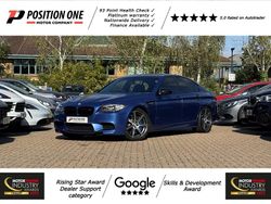 Blue Used 2015 BMW M5 Competition Edition Sedan | £21,400 (Fair price)