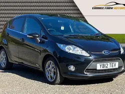 Black Used 2012 Ford Fiesta Zetec Hatchback | £3,745 (Fair price)