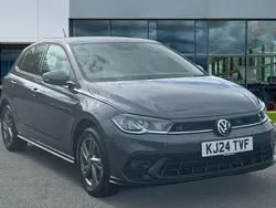 Grey Used 2024 VW Polo R-line Hatchback | £21,148 (Fair price)