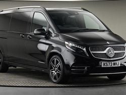 Black Used 2023 Mercedes V300 AMG line MPV | £62,500 (Good price)
