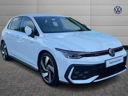 White Used 2024 VW Golf VIII GTI Hatchback | £34,190 (A bit pricey)