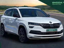 White Used 2020 Skoda Karoq SportLine SUV | £20,696 (A bit pricey)