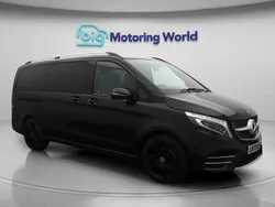 Black Used 2020 Mercedes V220 AMG line MPV | £41,500 (Fair price)