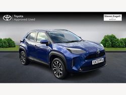 Blue Used 2022 Toyota Yaris Hybrid Design Hatchback | £19,960 (A bit pricey)